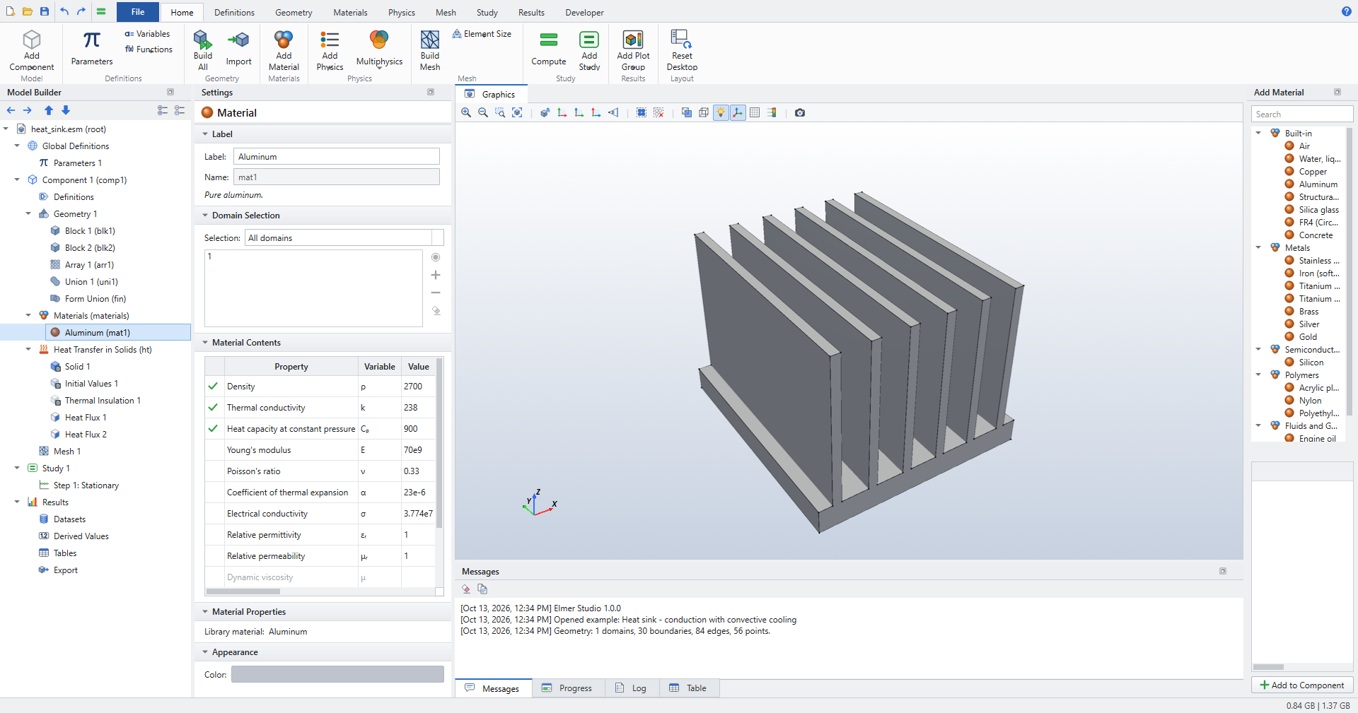 Material library