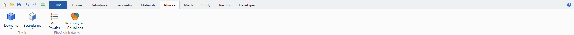 Physics tab